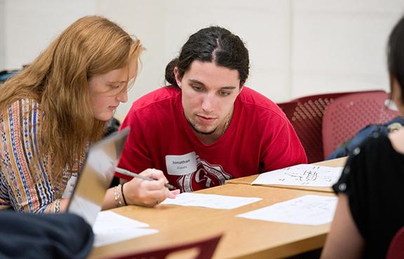 Student being tutored